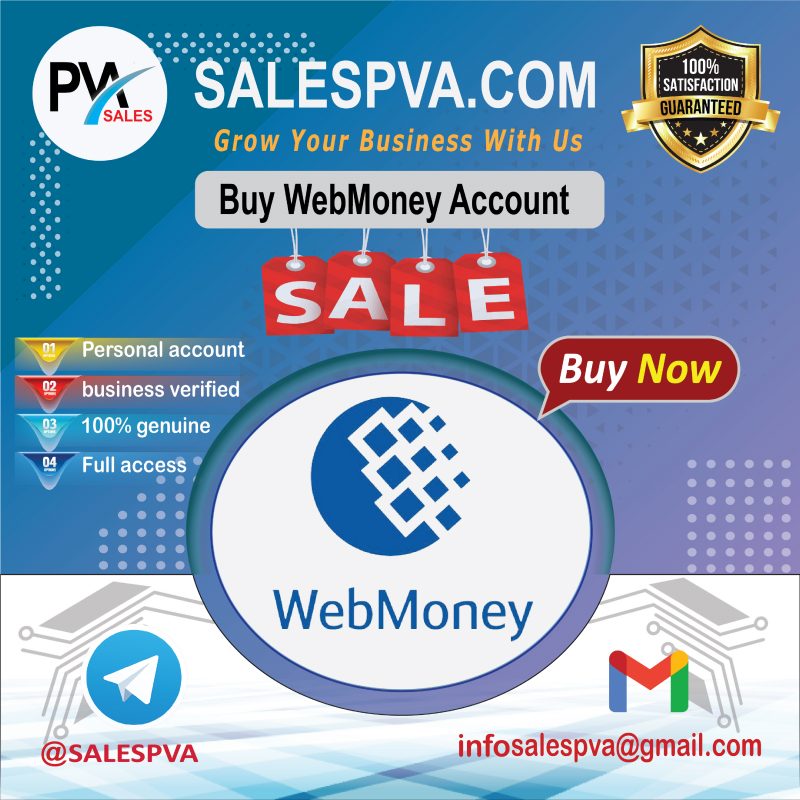 Buy Verified WebMoney Account Buy Verified WebMoney Account